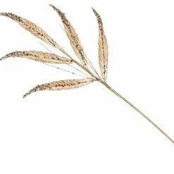 The Christmas Palace Stems & Picks 26" CAPPUCCINO LEAVES SPRAY SET OF 12
