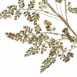 The Christmas Palace Yuletide Traditions 31" GOLD FANCY SPRAY SET OF 6