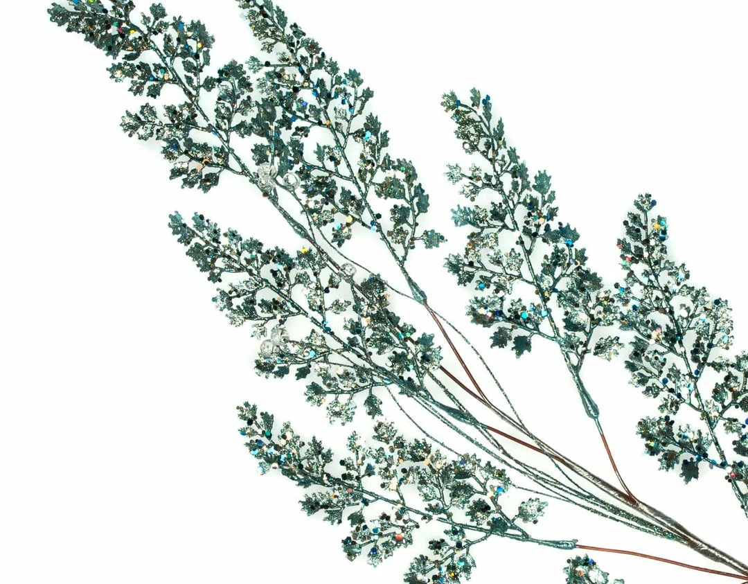 Best Pirce π The π Christmas Palace 31" BLUE FANCY SPRAY SET OF 6 π 2 The Christmas Palace 31" BLUE FANCY SPRAY SET OF 6