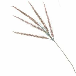 The Christmas Palace Pretty In Pink 35" PINK GLITTER FANCY SPRAY SET OF 6