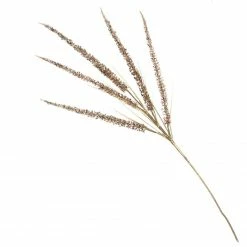 The Christmas Palace Stems & Picks 35" CAPPUCCINO GLITTER FANCY SPRAY SET OF 6