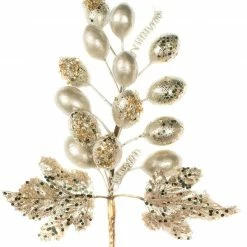 Brand new 𧨠The π Christmas Palace 9" CELLINE GRAPE WITH LEAVES SET OF 6 Stems & Picks π 5 The Christmas Palace 9