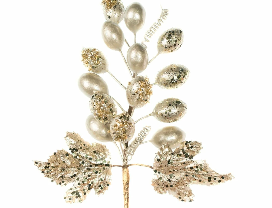 Brand new 𧨠The π Christmas Palace 9" CELLINE GRAPE WITH LEAVES SET OF 6 Stems & Picks π 3 The Christmas Palace 9" CELLINE GRAPE WITH LEAVES SET OF 6 Stems & Picks