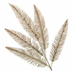 The Christmas Palace Stems & Picks 18" CAPPUCCINO FANCY SPRAY SET OF 4