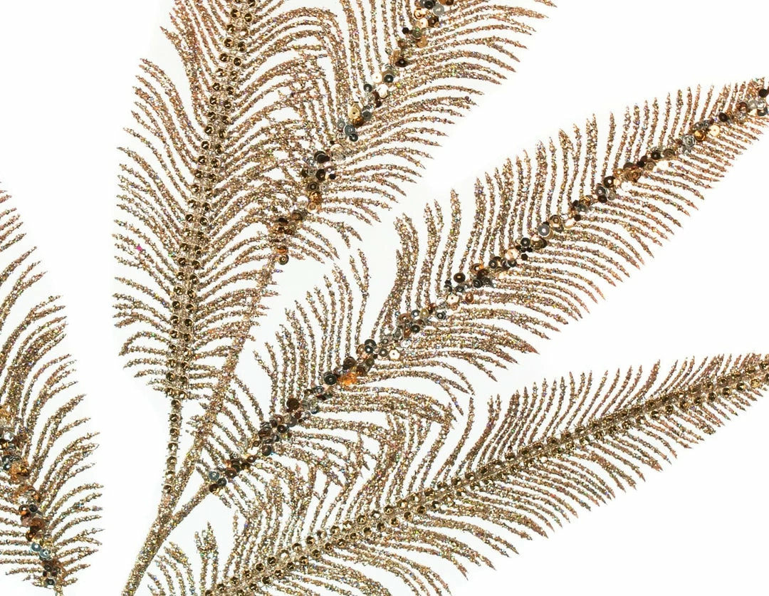 New π The π Christmas Palace Stems & Picks 18" CAPPUCCINO FANCY SPRAY SET OF 4 𧨠2 The Christmas Palace Stems & Picks 18" CAPPUCCINO FANCY SPRAY SET OF 4