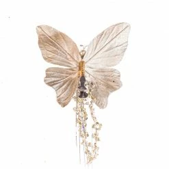 Cheap π The π Christmas Palace Butterflies 7" PLATINUM SEQUIN BUTTERFLY SET OF 6 β 5 The Christmas Palace Butterflies 7