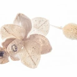 The Christmas Palace 26" WHITE ORCHID SPRAY SET OF 4 Stems & Picks