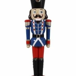 The Christmas Palace 6 FT BLUE & RED SOLDIER OVERSIZED DECOR