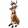 The Christmas Palace 3 FT SITTING FUNNY REINDEER