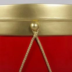 The Christmas Palace Changing Of The Guards 3 FT RED & GOLD DRUM
