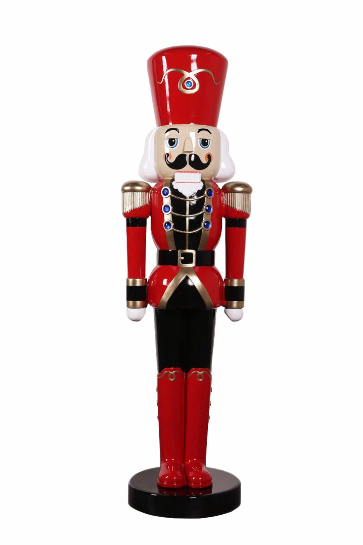 Promo π The π Christmas Palace OVERSIZED DECOR 6 FT RED & BLACK SOLDIER π₯ 1 The Christmas Palace OVERSIZED DECOR 6 FT RED & BLACK SOLDIER