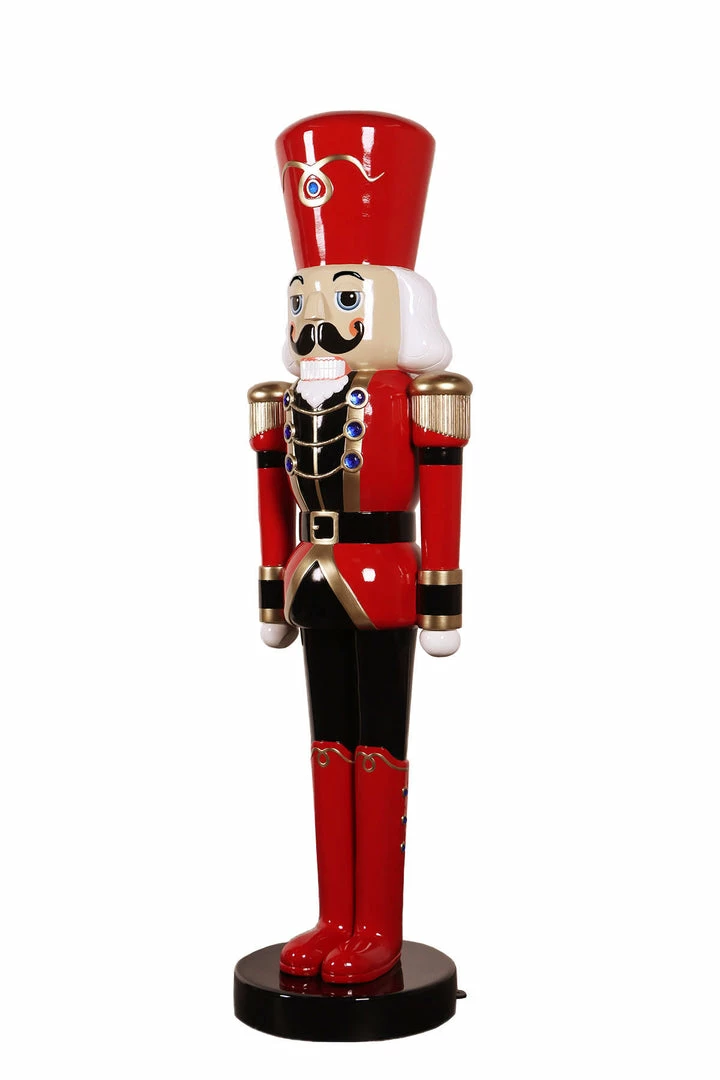 Promo π The π Christmas Palace OVERSIZED DECOR 6 FT RED & BLACK SOLDIER π₯ 3 The Christmas Palace OVERSIZED DECOR 6 FT RED & BLACK SOLDIER