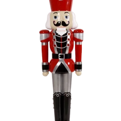 The Christmas Palace 6 FT RED & SILVER SOLDIER