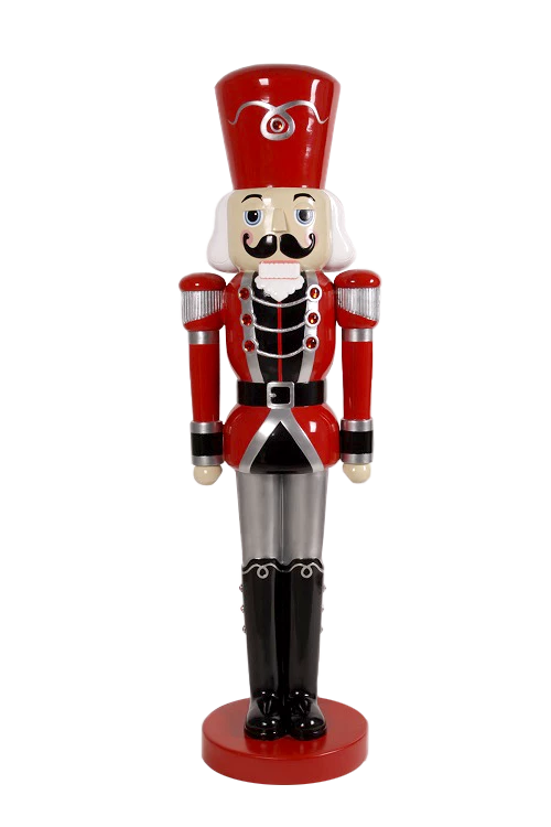 Flash Sale π The π Christmas Palace 6 FT RED & SILVER SOLDIER π₯° 1 The Christmas Palace 6 FT RED & SILVER SOLDIER