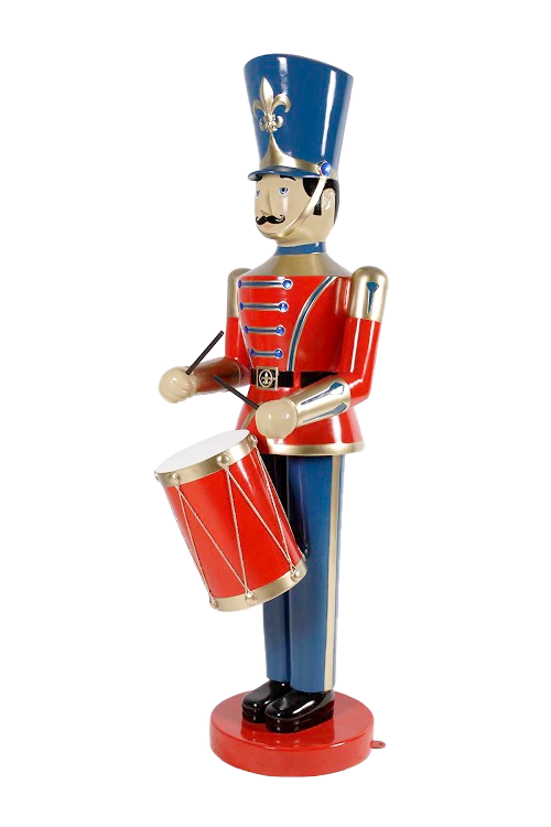 Discount π The π Christmas Palace OVERSIZED DECOR 6 FT RED & BLUE SOLDIER WITH DRUM π 1 The Christmas Palace OVERSIZED DECOR 6 FT RED & BLUE SOLDIER WITH DRUM