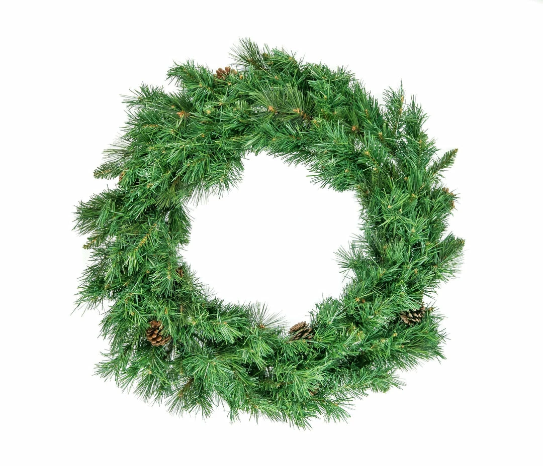 Best Sale π The π Christmas Palace 48" VALLEY SPRUCE WREATH UNLIT 𧨠1 The Christmas Palace 48" VALLEY SPRUCE WREATH UNLIT