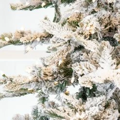 Discount π The π Christmas Palace π Christmas TREES 10 FT SNOW PINE SLIM PRE LIT CLEAR LIGHTS π₯ 5 The Christmas Palace CHRISTMAS TREES 10 FT SNOW PINE SLIM PRE LIT CLEAR LIGHTS