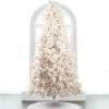 The Christmas Palace 7.5 FT SNOWY FLUFFY BIG PINE PRE LIT WARM WHITE LED CHRISTMAS TREES
