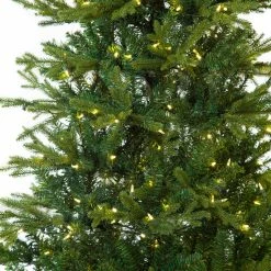 The Christmas Palace Changing Of The Guards 10 FT NORWAY SLIM TREE PRE LIT WARM WHITE LED LIGHTS