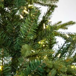 The Christmas Palace Changing Of The Guards 10 FT NORWAY SLIM TREE PRE LIT WARM WHITE LED LIGHTS