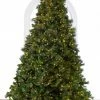 The Christmas Palace CHRISTMAS TREES 7.5 FT BELGIUM DELUXE MIX TREE PRE LIT WARM WHITE LED LIGHTS