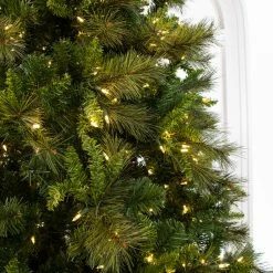 The Christmas Palace CHRISTMAS TREES 10 FT BELGIUM DELUXE MIX TREE PRE LIT WARM WHITE LED LIGHTS