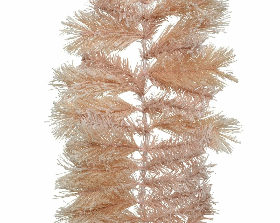 Best Pirce β¨ The π Christmas Palace 9 FT X 4" PARIS PINK SNOWY GARLAND Garlands 𧨠1 The Christmas Palace 9 FT X 4" PARIS PINK SNOWY GARLAND Garlands