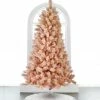 The Christmas Palace 5 FT PARIS FIR SNOWY PINK UNLIT