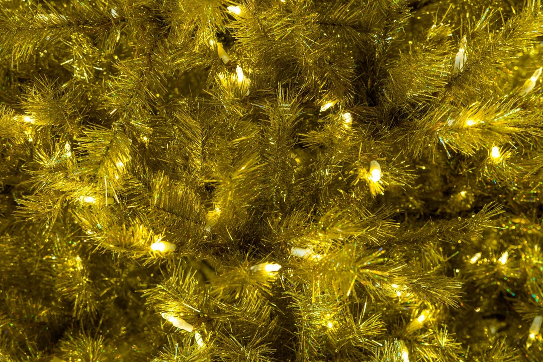 Buy β€οΈ The π Christmas Palace π Christmas TREES 6.5 FT LASER GOLD TREE PRE LIT WARM WHITE LED LIGHTS 𧨠3 The Christmas Palace CHRISTMAS TREES 6.5 FT LASER GOLD TREE PRE LIT WARM WHITE LED LIGHTS