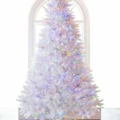 The Christmas Palace 6.5 FT WHITE PARKVIEW COLOR CHANGING LED CHRISTMAS TREES