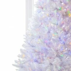 The Christmas Palace 9 FT WHITE PARKVIEW COLOR CHANGING LED