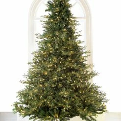 The Christmas Palace CHRISTMAS TREES 10 FT NEWBURY PINE TREE PRE LIT MICRO WARM WHITE LED