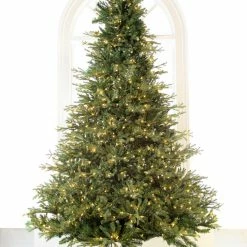 The Christmas Palace 7.5 FT NEWBURY PINE TREE PRE LIT CLEAR LIGHTS