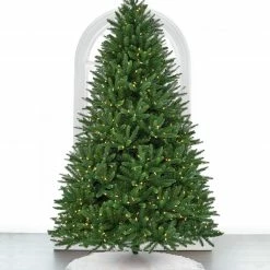 The Christmas Palace CHRISTMAS TREES 9 FT ROYAL FIR TREE PRELIT WARM WHITE LED LIGHTS