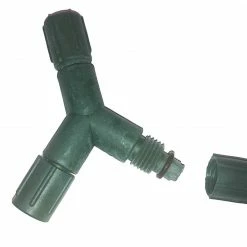 The Christmas Palace GREEN COAXIAL Y SPLITTER CHRISTMAS LIGHTS