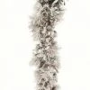 The Christmas Palace Garlands 9 FT X 18" BEAR MOUNTAIN GARLAND PRELIT 150 CLEAR LED LIGHTS
