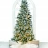 The Christmas Palace CHRISTMAS TREES 7.5 FT DROOPING PRE LIT WARM WHITE LED
