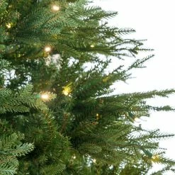 The Christmas Palace 10 FT KENTUCKY FIR TREE PRE LIT WARM WHITE CHRISTMAS TREES