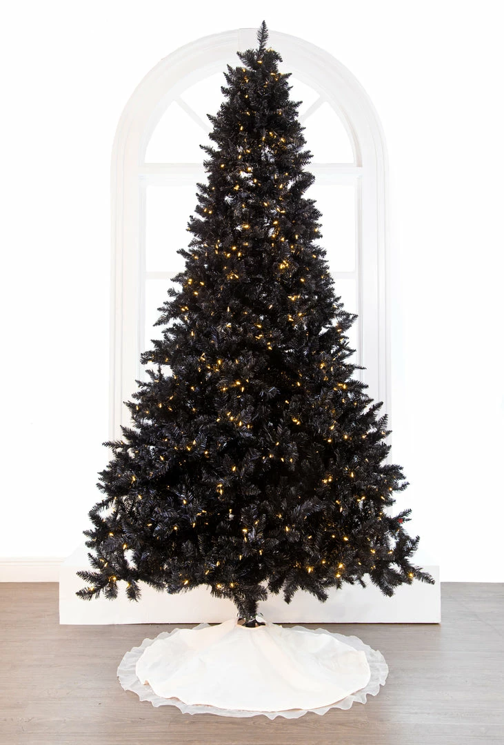 Best Sale π The π Christmas Palace 7.5 FT BLACK TINSEL TREE PRE LIT WARM WHITE LED β 1 The Christmas Palace 7.5 FT BLACK TINSEL TREE PRE LIT WARM WHITE LED