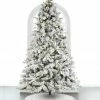 The Christmas Palace CHRISTMAS TREES 7.5 FT SNOWY LAUSANNE FIR PRE LIT MICRO WARM WHITE LED
