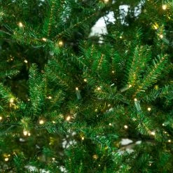 The Christmas Palace CHRISTMAS TREES 9 FT OREGON FIR TREE PRE LIT WARM WHITE LED LIGHTS