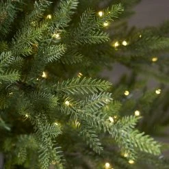 The Christmas Palace 10 FT NORWAY SPRUCE TREE PRE LIT WARM WHITE LED LIGHTS CHRISTMAS TREES