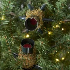 The Christmas Palace 7 FT NORWAY SPRUCE TREE PRE LIT WARM WHITE LED LIGHTS CHRISTMAS TREES