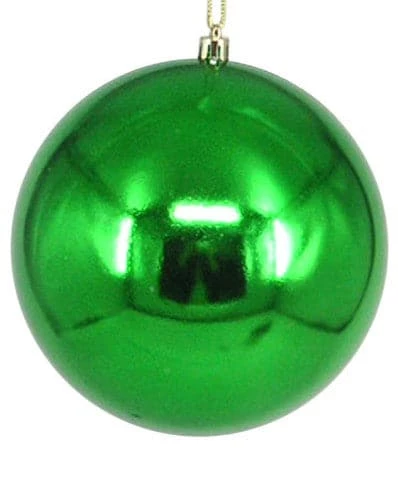 New π― The π Christmas Palace 4" SHINY GREEN SHATTERPROOF BALL SET OF 36 π Christmas Ornaments π― 1 The Christmas Palace 4" SHINY GREEN SHATTERPROOF BALL SET OF 36 Christmas Ornaments