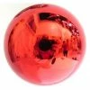 The Christmas Palace 10" RED SHINY BALL SET OF 4 Shatterproof & Glass Sets