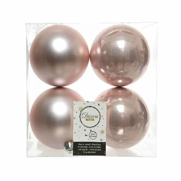 Best Sale β The π
Christmas Palace 4" SHINY & MATTE BLUSH PINK BALL ORNAMENTS SET OF 24 Pretty In Pink β 1 The Christmas Palace 4" SHINY & MATTE BLUSH PINK BALL ORNAMENTS SET OF 24 Pretty In Pink