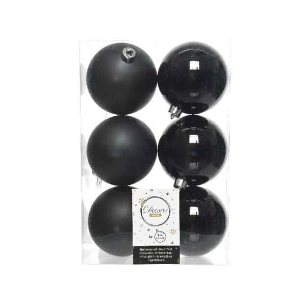 Best deal π₯ The β Christmas Palace 3" SHINY & MATTE BLACK BALL ORNAMENTS SET OF 36 π 1 The Christmas Palace 3" SHINY & MATTE BLACK BALL ORNAMENTS SET OF 36