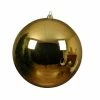 The Christmas Palace 5.5" GOLD SHINY BALL SET OF 6