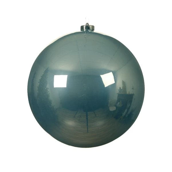 Discount π The π Christmas Palace Shatterproof & Glass Sets 5.5" MISTY BLUE SHINY BALL SET OF 6 π 1 The Christmas Palace Shatterproof & Glass Sets 5.5" MISTY BLUE SHINY BALL SET OF 6