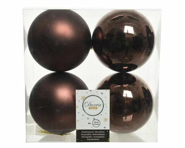Best Sale β€οΈ The π
Christmas Palace Shatterproof & Glass Sets 4" SHINY & MATTE RUSTY BROWN BALL ORNAMENTS SET OF 24 π 1 The Christmas Palace Shatterproof & Glass Sets 4" SHINY & MATTE RUSTY BROWN BALL ORNAMENTS SET OF 24